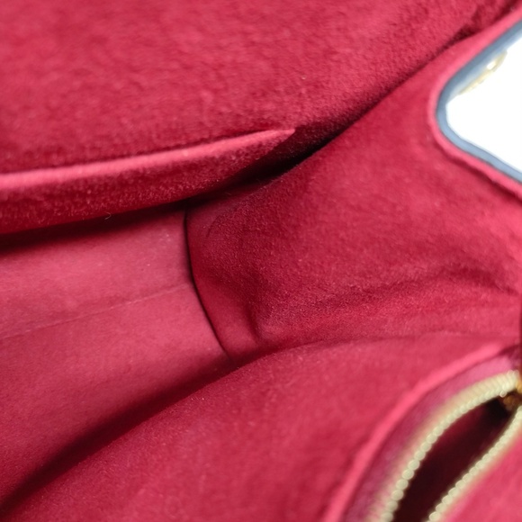 Louis Vuitton Cluny BB Monogram with Red Leather - Picture 11 of 12